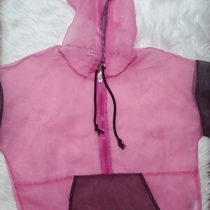Love Pink Sheer Women's Jacket